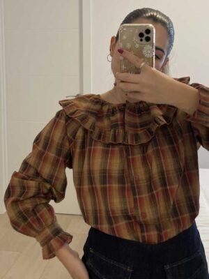 Blusa cuadros