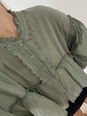 Blusa romantica