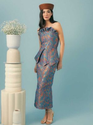Vestido mosaico