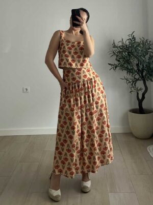 Conjunto top estampados
