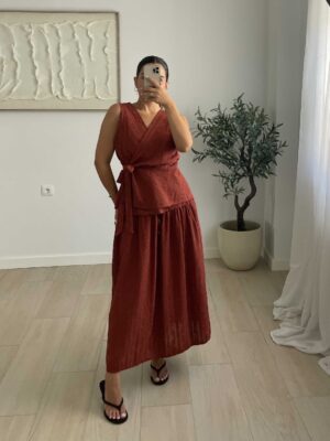 Conjunto brocado