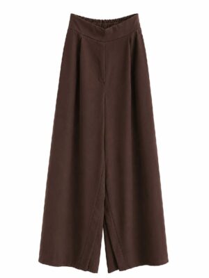 Pantalón chocolate ejecutivo